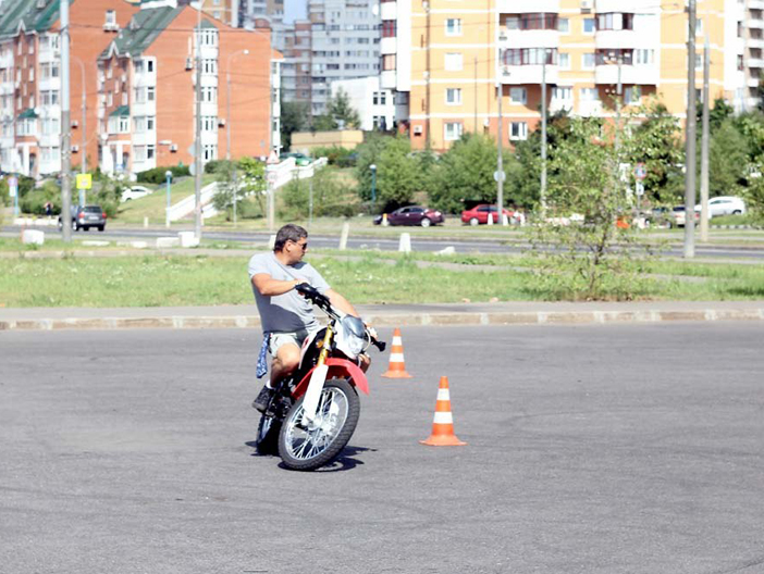 Мотошкола Мотополигон Программа: Уровень дорожный